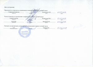 Результаты СОУТ (6 стр)